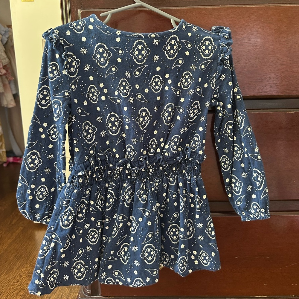 Louis Louise Paisley Girls Dress